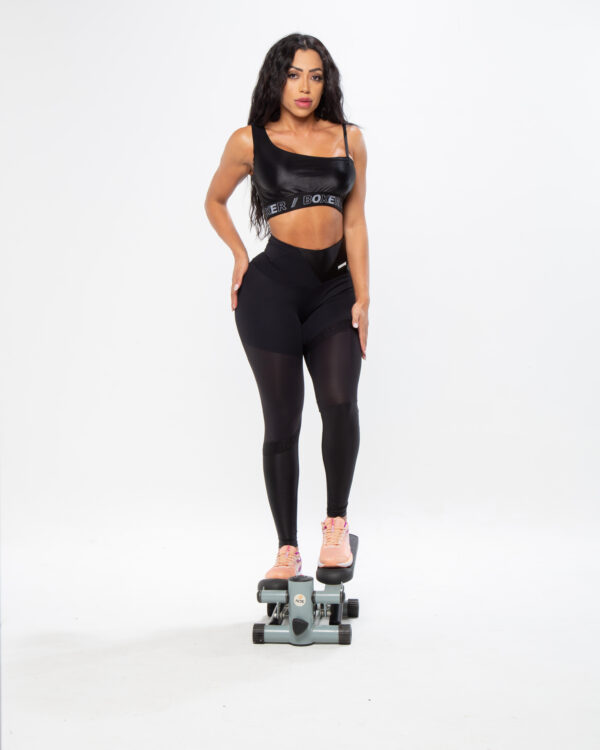 Legging Fitness Feminina - Preta - Image 5