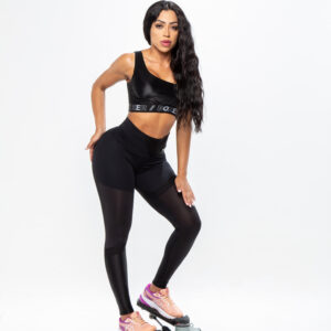 Legging Fitness Feminina - Preta